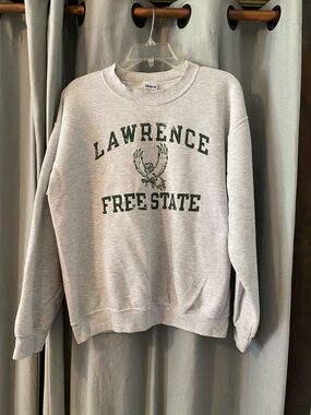 Lawrence Free State Crewneck Sweatshirt, Men’s Size Medium